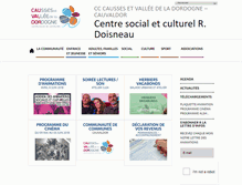 Tablet Screenshot of cere-dordogne.fr
